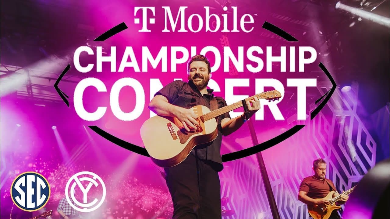 CHRIS YOUNG X MITCHELL TENPENNY X KAMERON MARLOWE T-MOBILE SEC CHAMPIONSHIP CONCERT