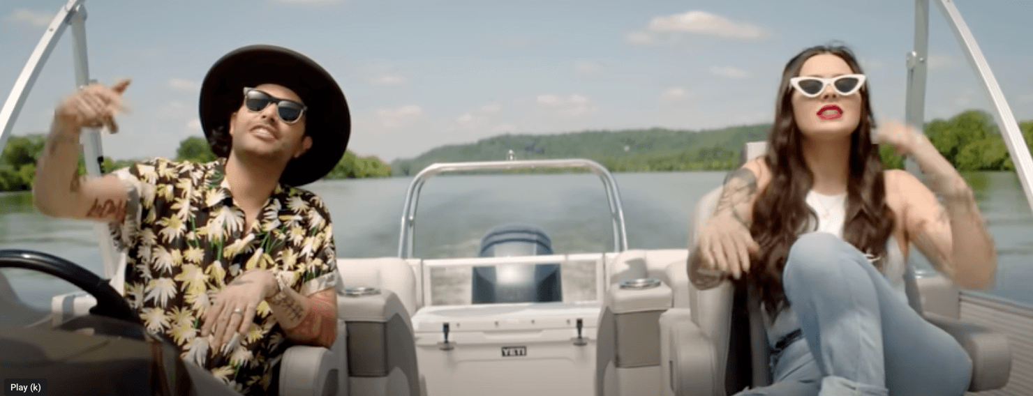 NIKO MOON X YETI X BENNINGTON BOATS ”PARADISE TO ME” MUSIC VIDEO PLACEMENT