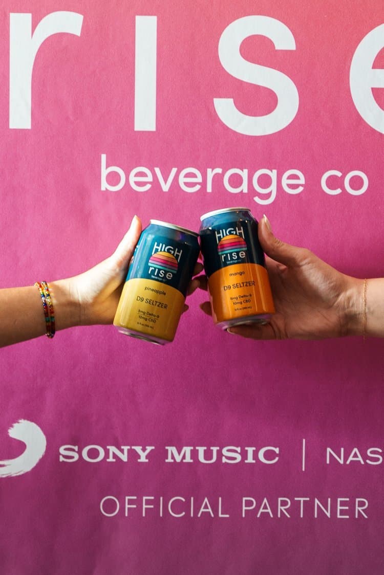 SONY MUSIC NASHVILLE X HIGH RISE BEVERAGE CO OFFICIAL PARTNERSHIP