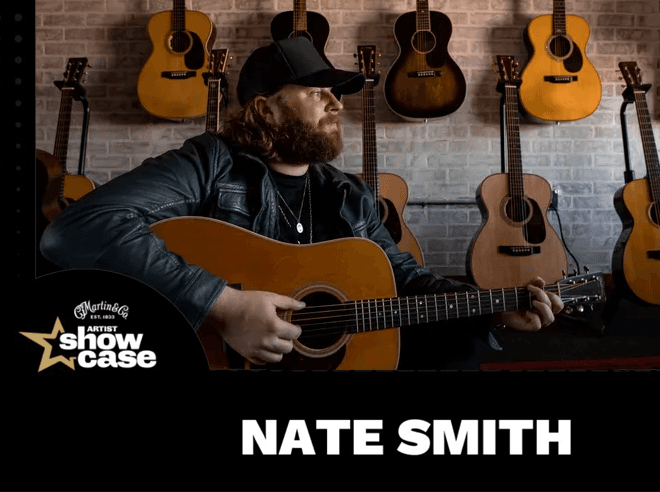 NATE SMITH X MARTIN GUITAR ARTIST SHOWCASE PROGRAM