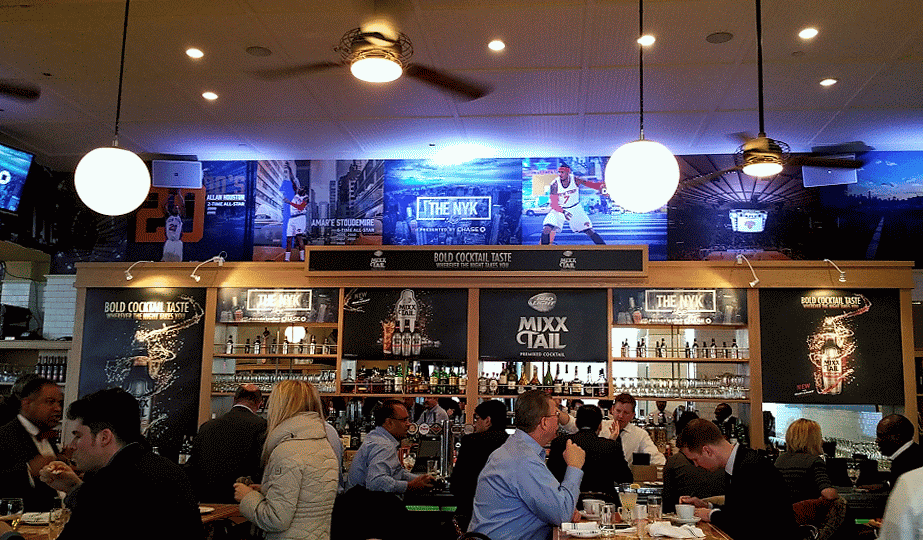 NEW YORK KNICKS X LUGO CUCINA X ANHEUSER-BUSCH THE NYK @ LUGO CUCINA NBA ALL STAR POP-UP RESTAURANT